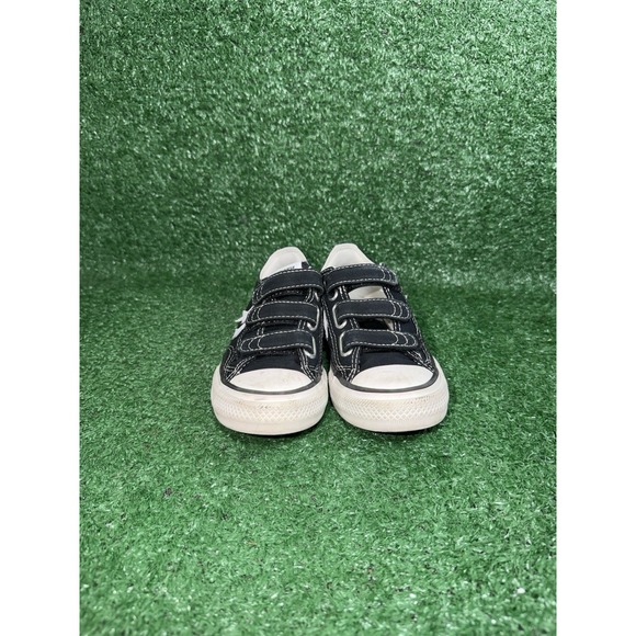 Converse Chuck Taylor All Star Shoes Toddler Kids Size 12 Black Low Top Canvas - Picture 6 of 9